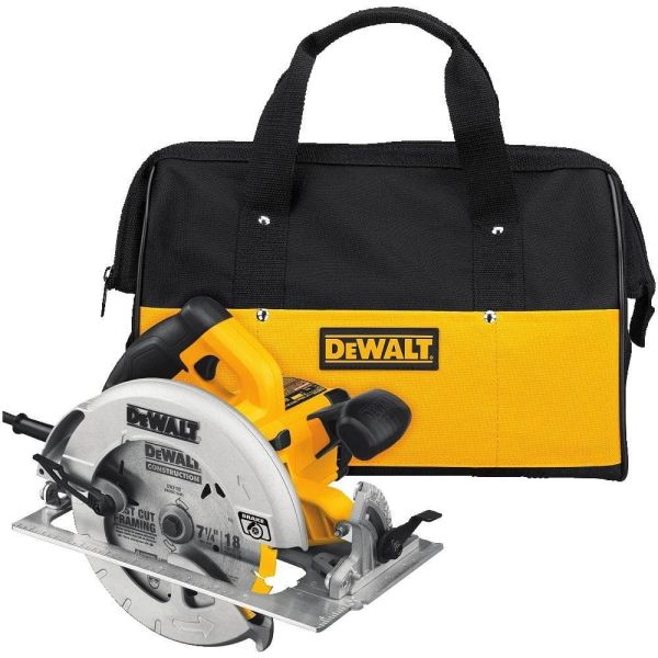 Dewalt DWE57SB 7-1/4 inch Lightweight Circular Saw Kit with HS Base Kit  |Dynamite Tools