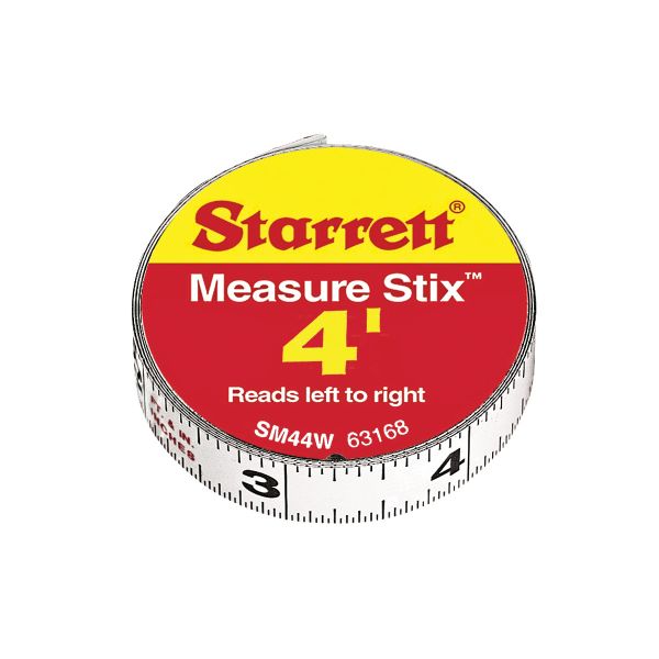 Starrett SM44W Measure Stix 1/2 x 4ft