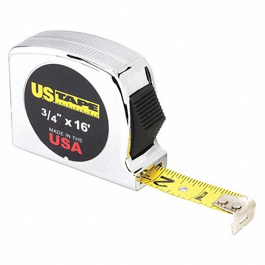 US TAPE 51816 16 ft Steel SAE Tape Measure