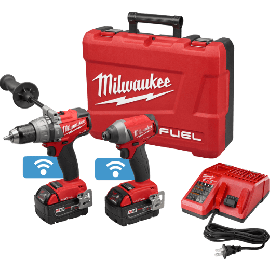 Milwaukee 2796-22 Combo Kit, M18 FUEL 2-Tool  with ONE-KEY