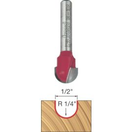 Freud 18-108 1/2" x 1-13/16" Round Nose Router Bit (3/8" Carbide Height)