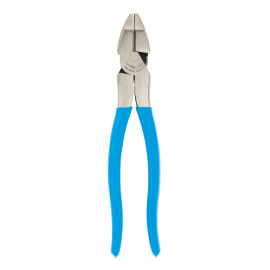 Channellock 369, 9-1/2" Round Nose High Leverage Linemans Electrician's Pliers