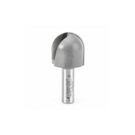 Amana Tool 45944 Carbide Tipped Core Box 5/8 R x 1-1/4 D x 1-1/4 CH x 1/2 Inch SHK Extra Deep Router Bit