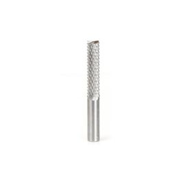 Amana Tool 46123 Abrasive Type Plunge Diamond Pattern, Composite Cutting 1/2 D x 2-1/8 CH x 1/2 SHK x 4 Inch Long Router Bit