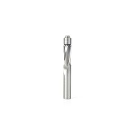 Amana Tool 46300 Solid Carbide UltraTrim Spiral 1/2 D x 1-1/4 CH x 1/2 SHK x 4 Inch Long w/ Double Lower BB Up-Cut Router Bit