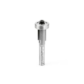 Amana Tool 47190 Carbide Tipped Overhang Trim 1/8 Overhang x 3/8 D x 1/2 CH x 1/4 Inch SHK w/ Lower Ball Bearing Router Bit