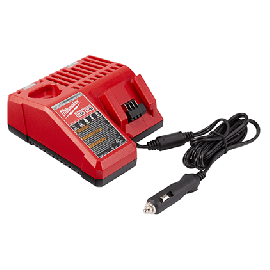 Milwaukee 48-59-1810 M12 and M18 Li-ion Multi-Voltage 12V DC Vehicle Battery Charger