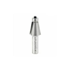 Amana Tool 49407 Carbide Tipped Chamfer 11-1/4 Degree x 7/8 D x 1 CH x 1/2 Inch SHK w/ Lower Ball Bearing Router Bit