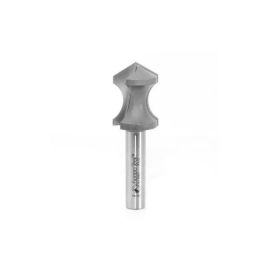 Amana Tool 51590 Carbide Tipped Hand Grip Plunge 1/2 R x 45 Degree x 1-1/8 D x 1-9/16 CH x 1/2 Inch SHK Router Bit