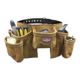 Bucket Boss 55149 11 Pocket Suede Leather Apron Tool Belt