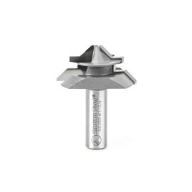 Amana Tool 55389 Carbide Tipped Lock Miter 45 Deg x 1-3/4 D x 7/8 CH x 1/2 Inch SHK Router Bit for 3/8 - 3/4 Material
