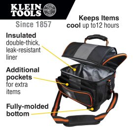 Klein 55601 Tradesman Pro™ Soft Lunch Cooler, 12-Quart