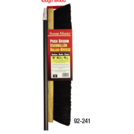 SM Arnold 92-241 18-inch Push Broom Universal Head and Handle (unassembled)