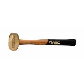 ABC Hammers ABC3BW 3 LB. BRASS HAMMER WITH 12.5" WOOD HANDLE