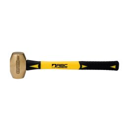 ABC Hammers ABC4BF 4 LBS. Brass Hammer with 14" Fiberglass Handle