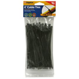 CargoLoc 32478 Nylon Cable Ties, 4-Inch - 100-pack