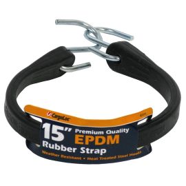 CargoLoc 62334 15" Epdm Rubber Strap with Steel Hooks