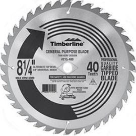 Timberline 215-240 8-1/4 x 24T Saw Blade ATB