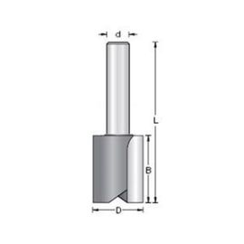 Amana Tool 45201 CNC Straight Plunge Router Bits - 5/32" (D) 7/16" (B)