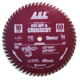 AGE MD10-600R 10 inch 60 Tooth Cut-off and Crosscut Saw Blade