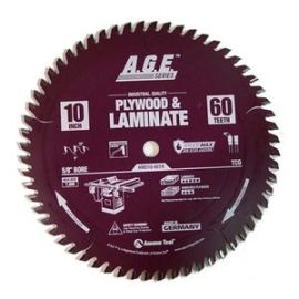 AGE MD10-601R 10 inch 60 Tooth Plywood and Laminate Saw Blade