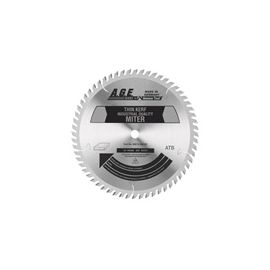 AGE MD12-106TB Industrial Carbide Tipped Thin Kerf Miter Saw Blade 12 inch Diam 1 inch Bore