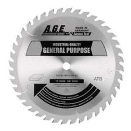 A.G.E MD12-480-30 12 in. x 48 Tooth ATB 30 mm. Bore General Purpose Saw Blade