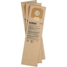 DeWalt D279042 Paper Filter Bags for D27904 (3 Pack)