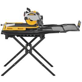 DeWalt  D36000S 10 IN. HIGH CAPACITY WET TILE SAW WITH STAND | Dynamite Tool 