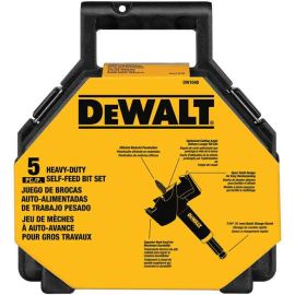 DeWalt DW1648 5-pc. Self-Feed Bit Kit