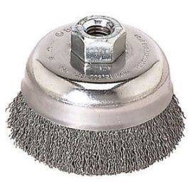 Bosch WB511 6 inch Carbon Steel Cup Brush Max RPM 6600