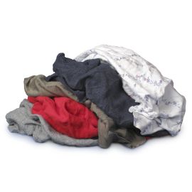Buffalo Industries 10083PB Recycled Colored T-Shirts Cloth Rags - 10 lb polybag