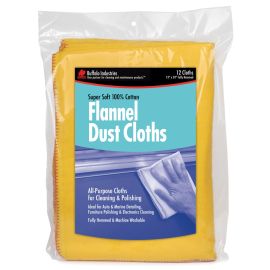 Buffalo 60235 Flannel Dust Cloths | Dynamite Tool