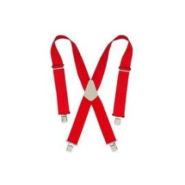 CLC 110RED Red Heavy Duty Work Suspenders - Custom LeatherCraft