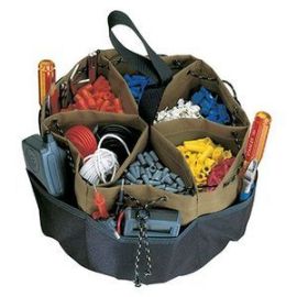 Custom LeatherCraft 1148 22 Pocket - Drawstring Bucket Bag