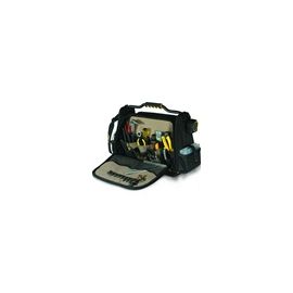 CLC 1589 43 Pkt 18 in. Double Closed Compartments Softside Tool Bag - Custom Leathercraft