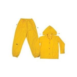 CLC R102X Yellow Polyester 3 Piece Suit Extra Large