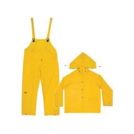 CLC R110L 20 MM Yellow 3 Piece Rain Suit Large