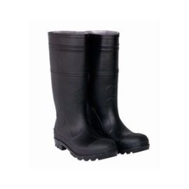 CLC R23012 Over The Sock Black PVC Rain Boot size 12