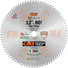 CMT 252.072.12 ITK Industrial Fine Cut-Off Saw Blade, 12-Inch x 72 Teeth | Dynamite Tool