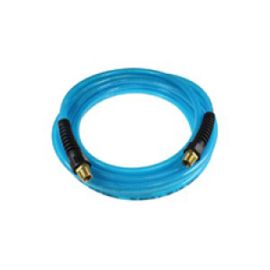 Coilhose PFE50504T Flexeel blue polyurethane air hose 5/16 inch ID x 50 ft 1/4 inch MPT | Dynamite Tool