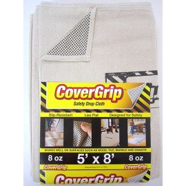 CoverGrip 5x8 ft. 8 oz. Safety Drop Cloth