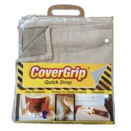 CoverGrip 35408 3.5 x 4 ft. 8 Oz.Classic Safety Drop Cloth