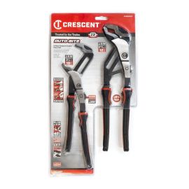 Crescent RTABCGSET2 10" Z2 Auto-Bite™ Dual Material Tongue & Groove Pliers