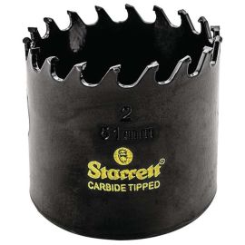 Starrett CT200 High Performance Triple Chip Tungsten Carbide Tipped Hole Saw 2 in. (51 mm) Diameter