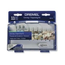 Dremel 689-01 Carving-Engraving Rotary Kit (11 Pcs.)