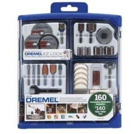 Dremel 710-08 160 pc Accessory kit with plastic storage case