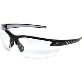 Edge Dz111vs-G2 Zorge G2 Safety Glasses Black Frame / Clear Vapor Shield Lenses