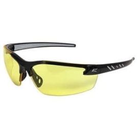 Edge Dz112vs-G2 Zorge G2 Safety Glasses Black Frame / Yellow Vapor Shield Lenses