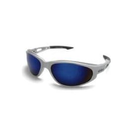 Edge SW128 Silver Blue Mirror Lens Dakura Safety Glasses